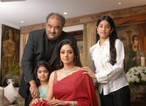 Sridevi's unseen family
