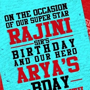 Announcement: 'A surprise from us for Thalaivar's birthday'