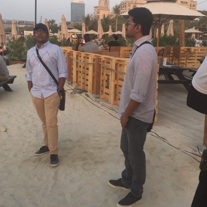 Vijay, Atlee and Mersal team vacation in Dubai