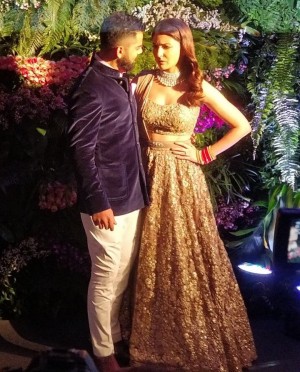 Virat Kohli And Anushka Sharma Reception