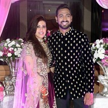 Krunal Pandya And Pankhuri Sharma Wedding Reception