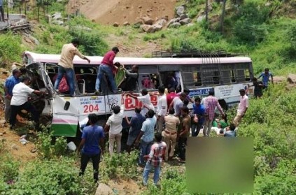 Bus accident in Telangana, over 15 dead and 20 injured