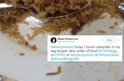 Worm In Veg Biryani, Alleges Customer; Company Fined ₹11,500