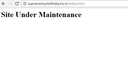 Supreme Court website crashes
