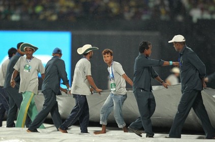 SRH vs KKR match interrupted due to rain