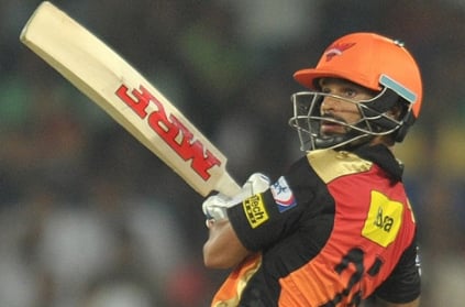 IPL2018: Sunrisers Hyderabad beats Rajasthan Royals in their 1st game