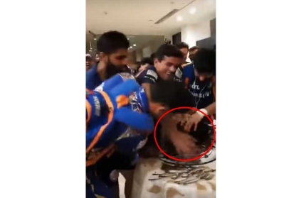 Watch: MI celebrates win against KKR in style