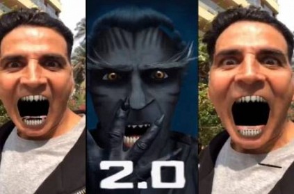 Akshay Kumar Releases Evil Camera Effect of 2.0 villain Try this here