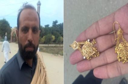 labourer wins many hearts after returning gold earrings to its owner