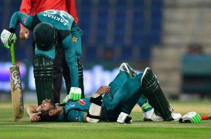 Pakistan Batsman Imam-ul-Haq Hit By Ferocious Bouncer