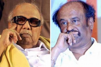 rajinikanth\'s deep condolences to Kalaingar Karunanithi