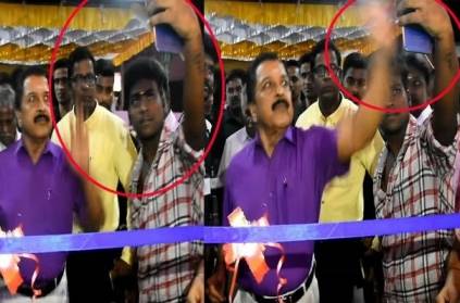 Sivakumar clarifies after knocking out the phone a fan