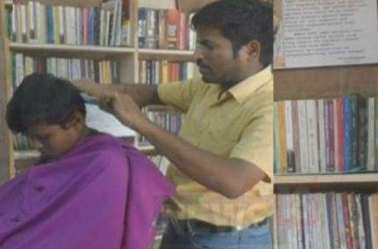 TN Barber sets library for customer to read in his shop goes viral TN Barber sets library for customer to read in his shop goes viral