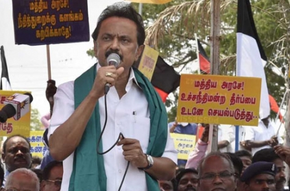 Cauvery rights: Stalin announces black flag protest against Modi