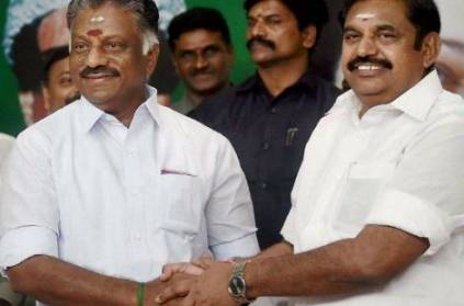 "Nobody can divide OPS and me": CM Edappadi Palaniswami