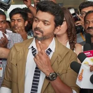 49P addressed in Vijay’s Sarkar has been publicised by Election Commision for the 2019 elections