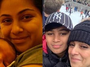 'From then till now' - Simran in Reverse Aging mode! Pictures with her son are too cute to miss!
