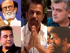 Arjun urges Rajinikanth, Kamal Haasan, Ajith and Vijay to take this step viral video
