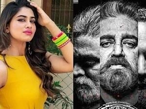 CONFIRMED: Bigg Boss Tamil fame Shivani joins the cast of Kamal Haasan's Vikram - here's what she said!