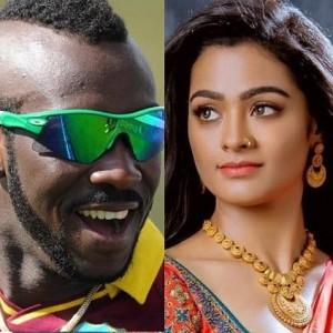 Cricketer Andre Russell’s wife resembles Gayathrie Shankar