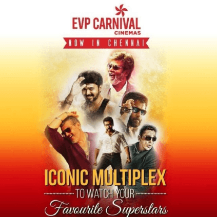 EVP carnival cinemas, a new multiplex with 6 screens in Chembarambakkam, Chennai