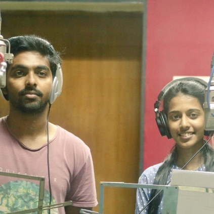 G.V.Prakash and Priyanka sing a duet song for Bala's Naachiyaar
