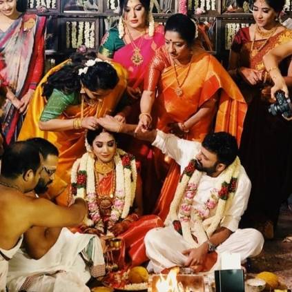Iru Mugan and NOTA director Anand Shankar weds long time girlfriend Divyanka Jeevanantham.