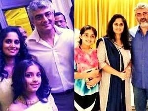 Wow, Unbelievable! Is this Thala Ajith-Shalini's daughter? Recent clicks storm the internet!!