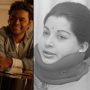 When Jayalalitha went to AR Rahman's house and requested him to...