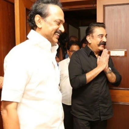 Kamal Haasan meets DMK Chief MK Stalin