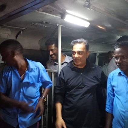 Kamal Haasan travels by government bus
