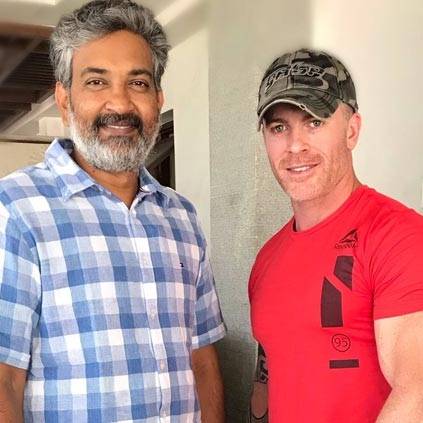 Lloyd Stevens roped in as NTR's fitness trainer for SS Rajamouli's next film