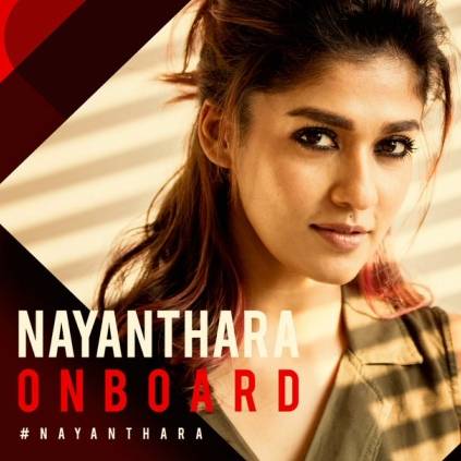 Nayanthara plays the female lead in Thalapathy 63
