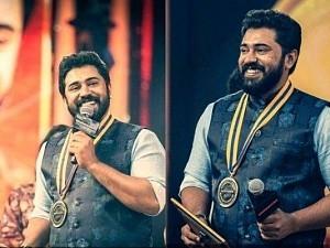 Nivin Pauly's interview and mass entry at Behindwoods Gold Medals 2019