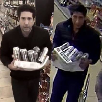Police identify a beer thief as Ross from Friends