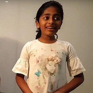 Cute: Young sensation's latest singing video