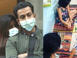 Prithviraj's wife shares viral picture struggling with daughter Ally during coronavirus quarantine self isolation
