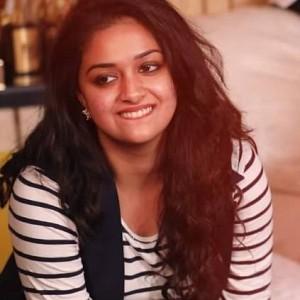 Keerthy Suresh's first song as singer - Saamy Square video