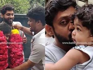 Rio Raj meets Rithi video - grand welcome at home after Bigg boss