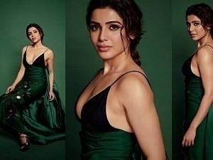 Samantha hits back at trolls criticizing her deep-neck green gown!