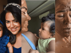 Sameera Reddy shares a video with her daughter