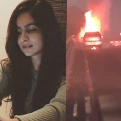 Sarkar costume designer Pallavi Singh escapes car fire accident