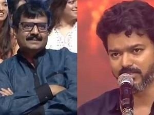 Thalapathy Vijay told about Vivekh during Bigil audio launch