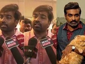 Video of Vijay Sethupathi angry at unwanted question ft Master