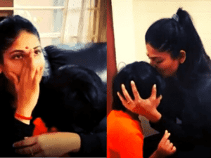 Vijayalakshmi’s emotional video with her son just before entering Survivor leaves fans heart-broken!