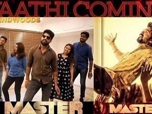 Vijay's Master Vaathi coming - Vaathi Stepu Challenge by Behindwoods Agni Dhiveya Tara Navaneeth Nikki