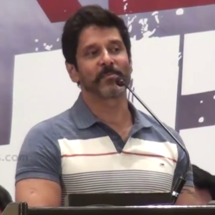 Vikram speech in Sketch success meet