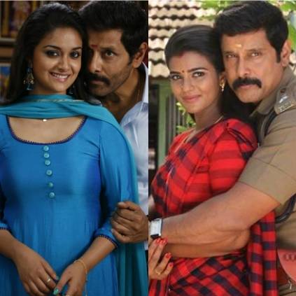 Vikram's speech about Keerthy Suresh and Aishwarya Rajesh in Saamy Square audio launch
