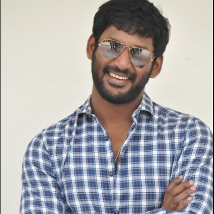 Vishal thanks a long list of people for the release of Irumbu Thirai