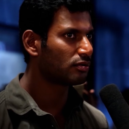 Vishal's Irumbu Thirai shooting spot video